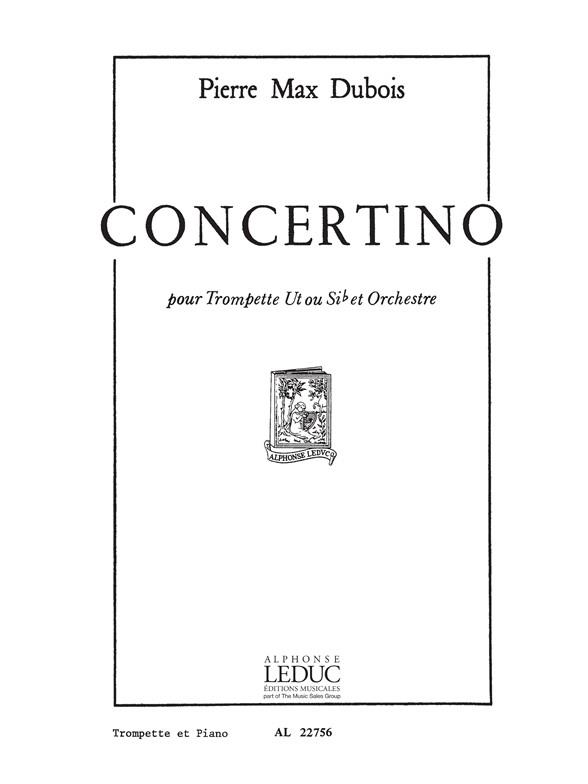 P.M. Dubois: Concertino -Trp.Et Orchestre