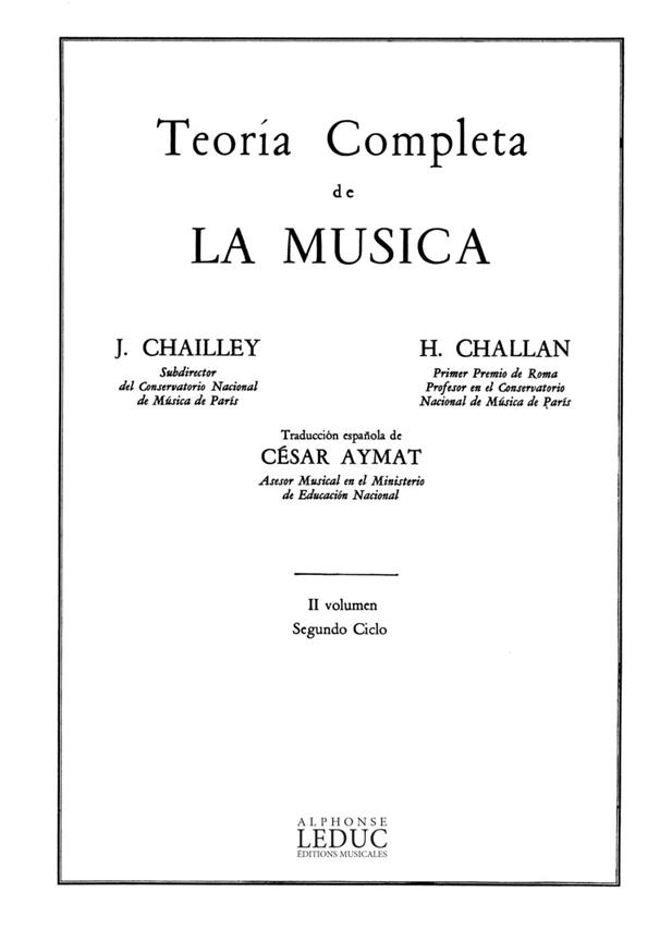 Teoria Completa De La Musica Volume 2