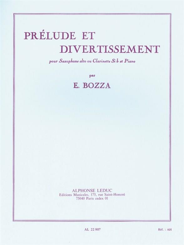 Eugène Bozza: Prelude Et Divertissement