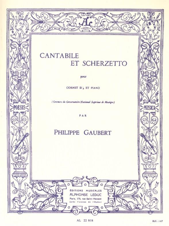 Philippe Gaubert: Cantabile Et Scherzetto