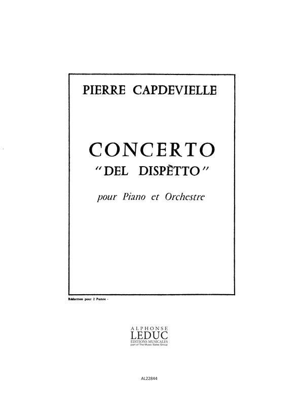 Pierre Capdevielle: Concerto del Dispetto