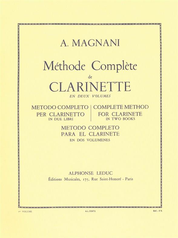 Aurelio Magnani: Méthode complète Vol.1