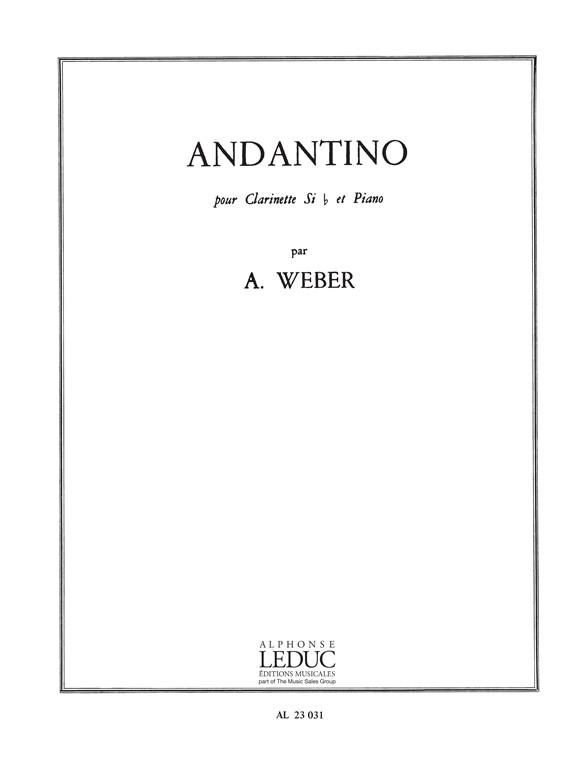 A. Weber: Andantino