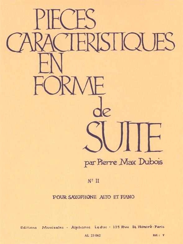 Dubois: Pieces Caracteristiques en fuerme de Suite Vol. 2 – A La Russe