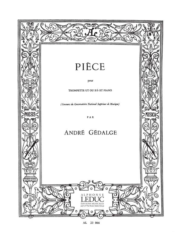 Gedalge: Piece