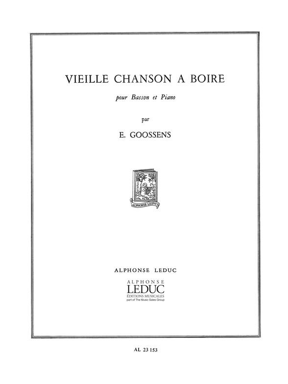 Eugène Goossens: Vieille Chanson A Boire