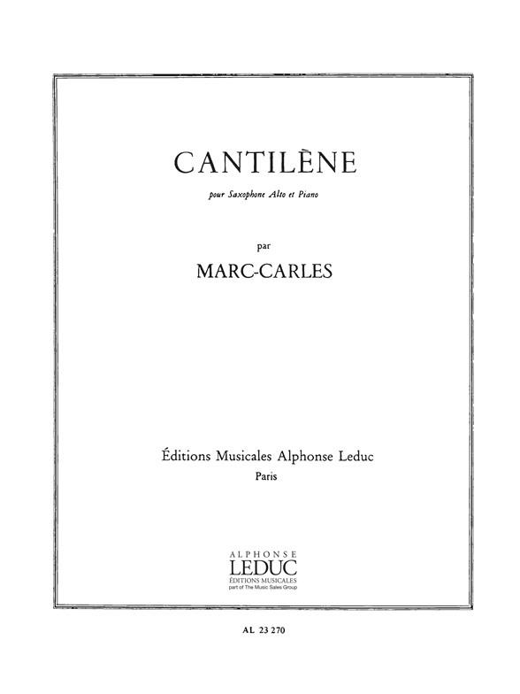 Carles: Cantilene