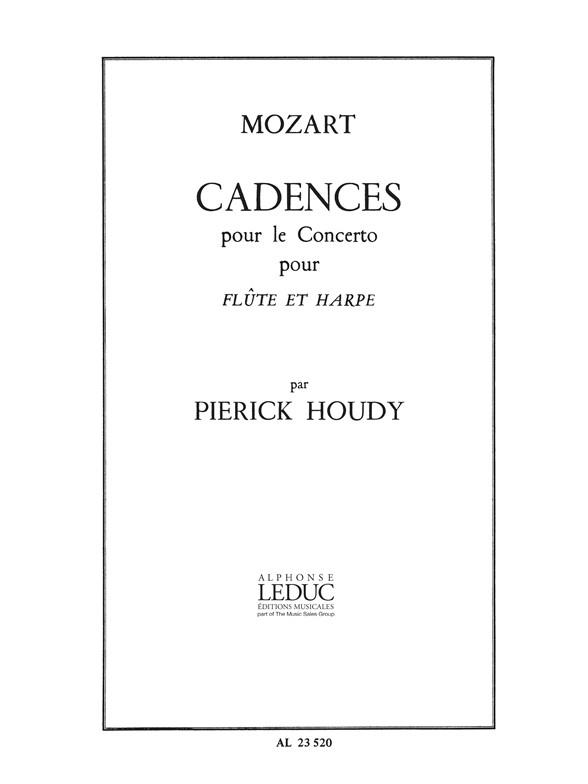 Cadenzas by P.Houdy for Concerto for Flute & Harp