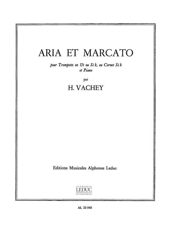 Henri Vachey: Aria Et Marcato