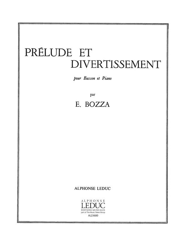 Eugène Bozza: Prelude Et Divertissement