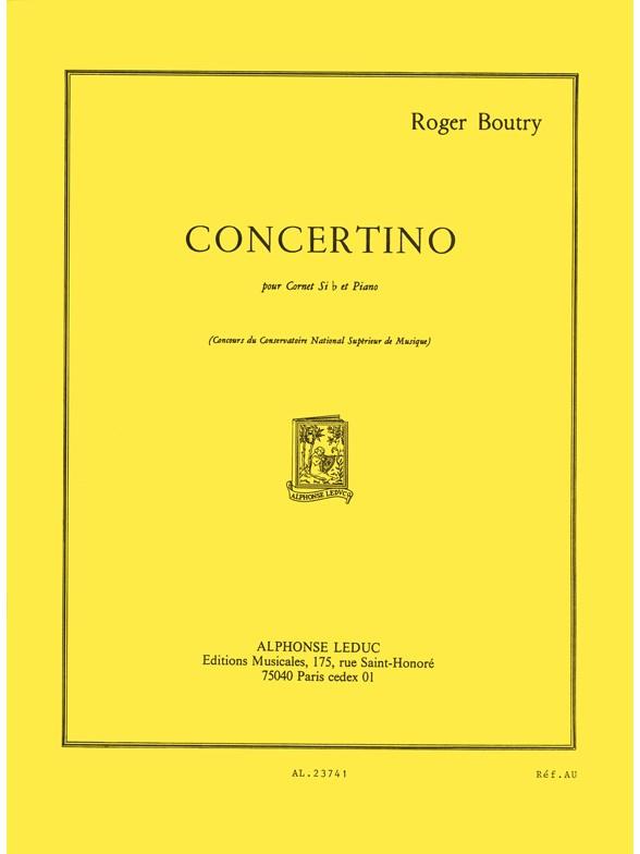 Roger Boutry: Concertino