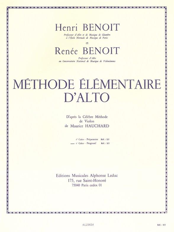 H.R. Benoît: Méthode élémentaire Vol.2
