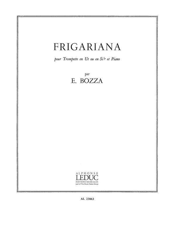 Eugène Bozza: Frigariana