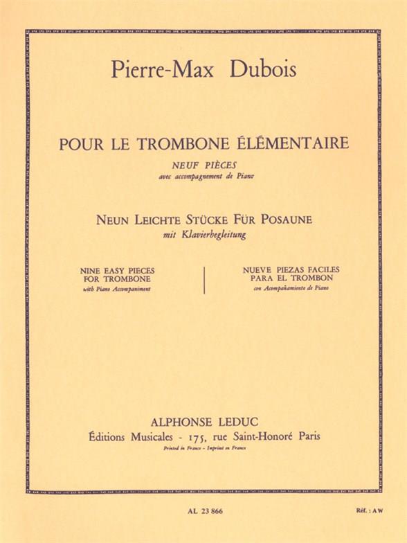 Pierre Max Dubois: Pour le Trombone élémentaire