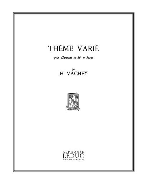 Henri Vachey: Theme Varie