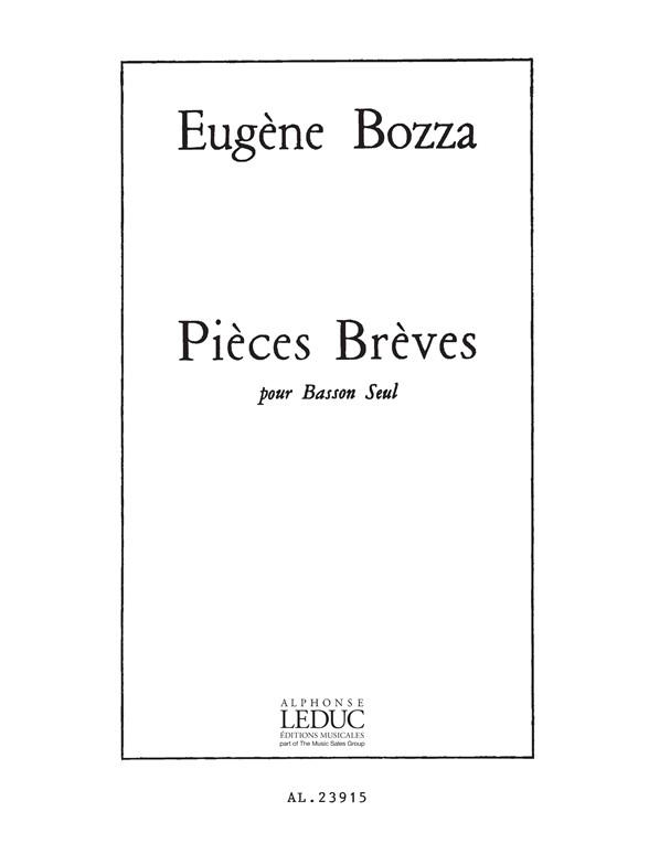 Eugène Bozza: Pieces Breves