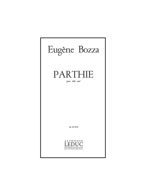 Eugène Bozza: Parthie