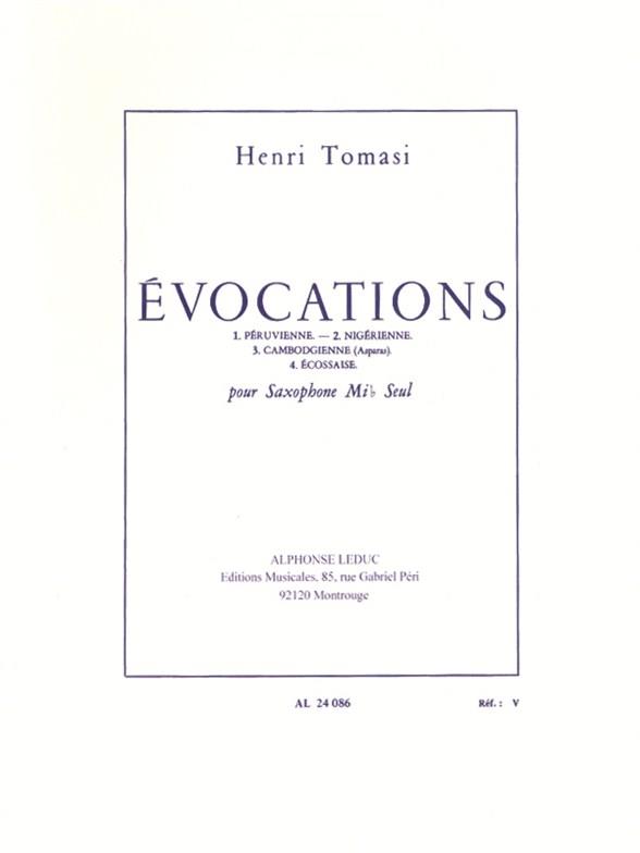 Henri Tomasi: Evocations