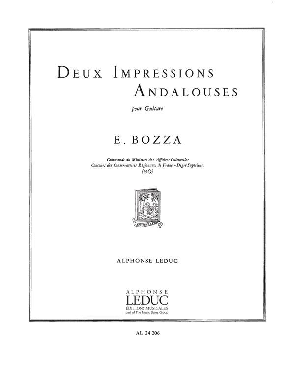 Eugène Bozza: 2 Impressions Andalouses