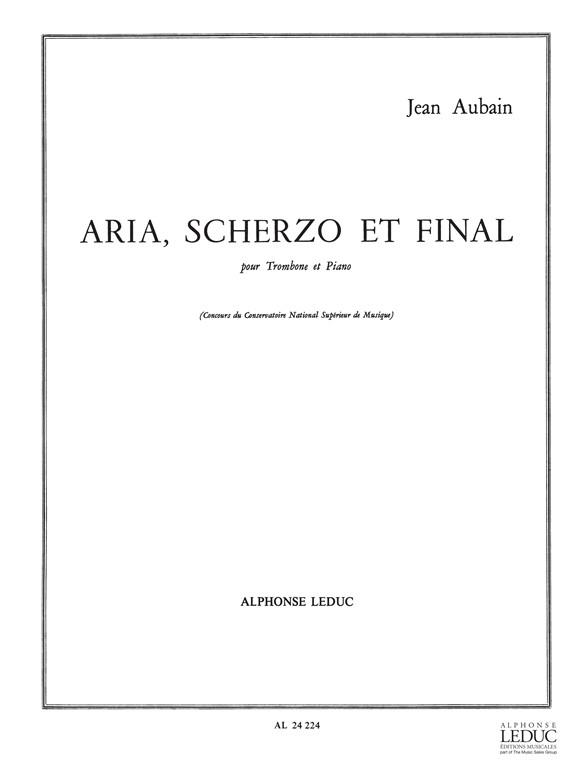 Jean Aubain: Aria, scherzo et Final