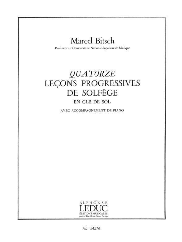 Marcel Bitsch: 14 Lecons Progressives De