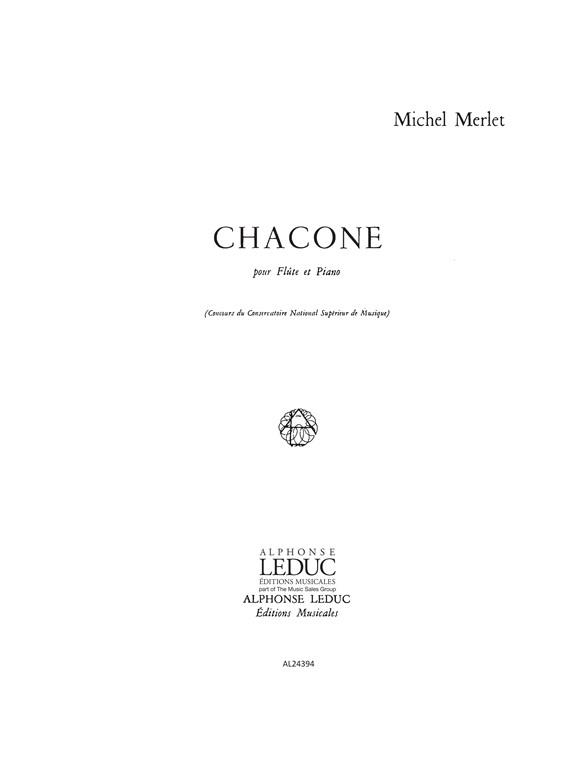 Michel Merlet: Chacone