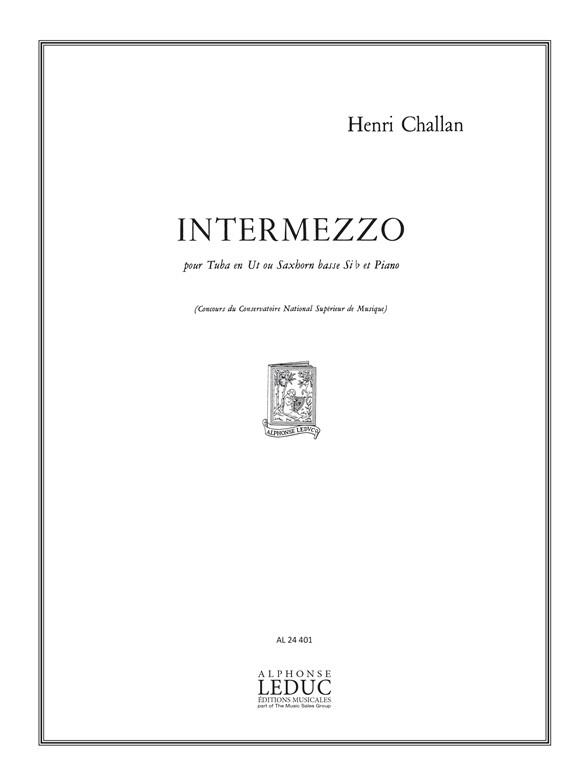 H. Challan: Intermezzo