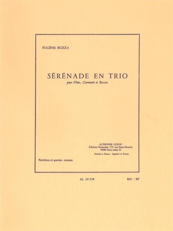 Eugene Bozza: Trio serenade