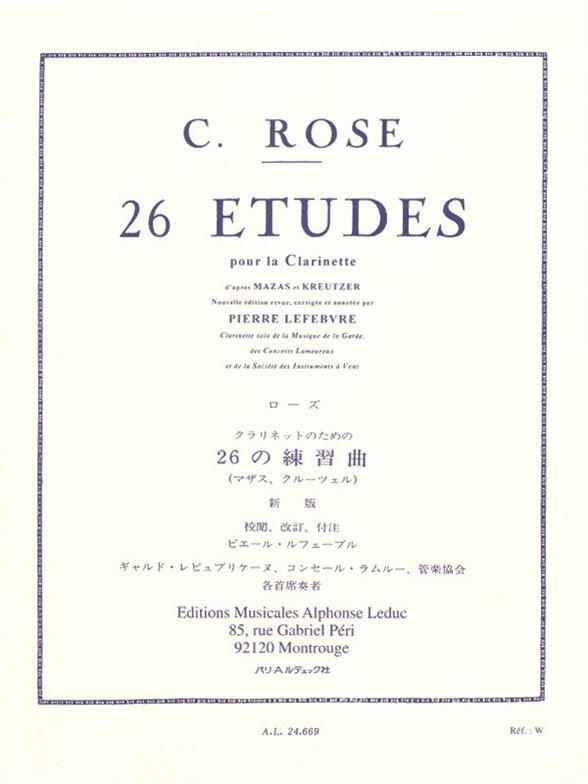 Rose: Etudes