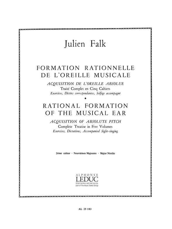 Formation Rationnelle Del'Oreille Musicale Vol. 2