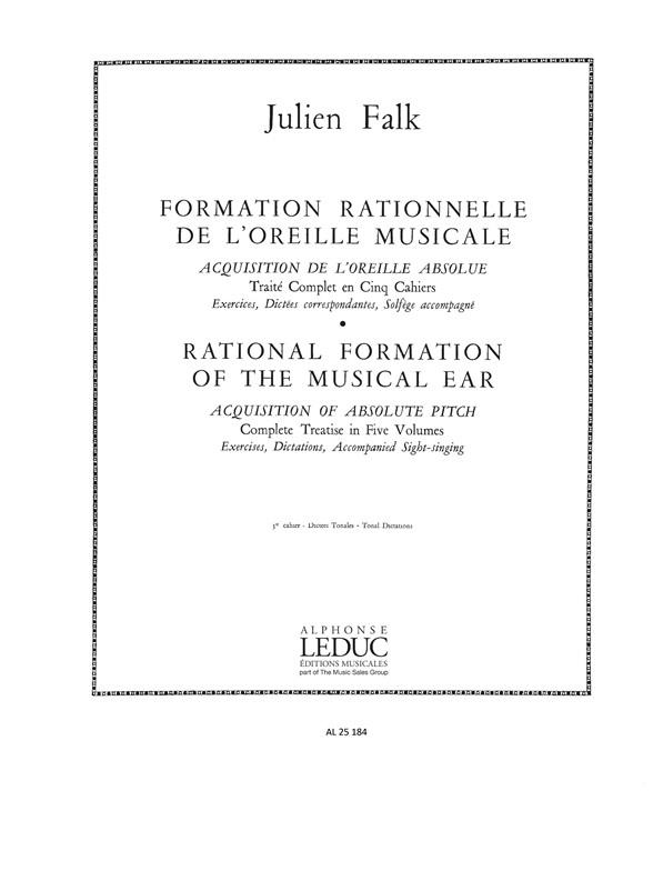 Formation Rationnelle Del'Oreille Musicale Vol. 3