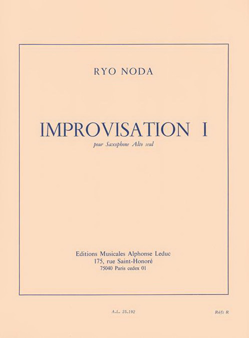 Ryo Noda: Improvisation 1