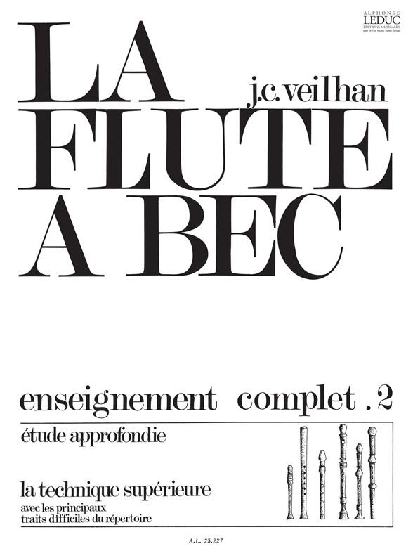 Jean-Claude Veilhan: La Fl?te a Bec Vol.2