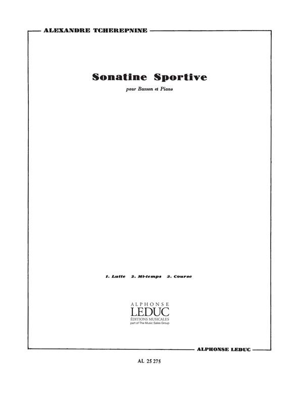 A. Tcherepnine: Sonatine Sportive