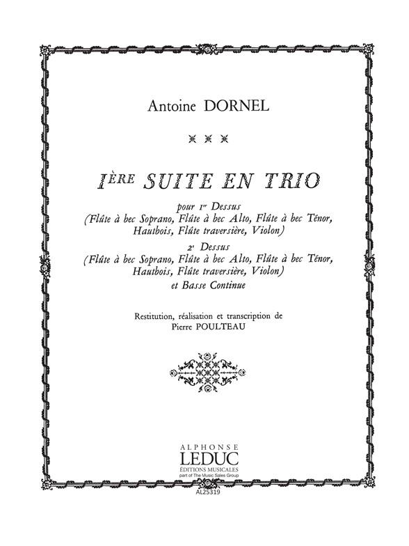 Louis-Antoine Dornel: Suite en Trio No.1