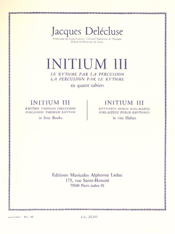 J. Delecluse: Initium 3