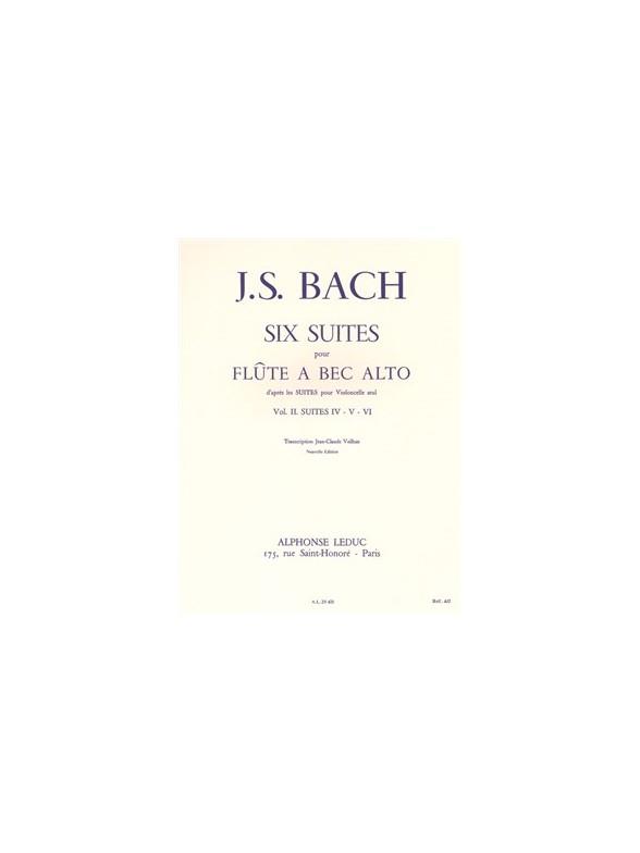 Bach: 6 Suites 2 (Veilhan)