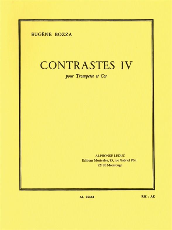 Eugène Bozza: Contrastes 4