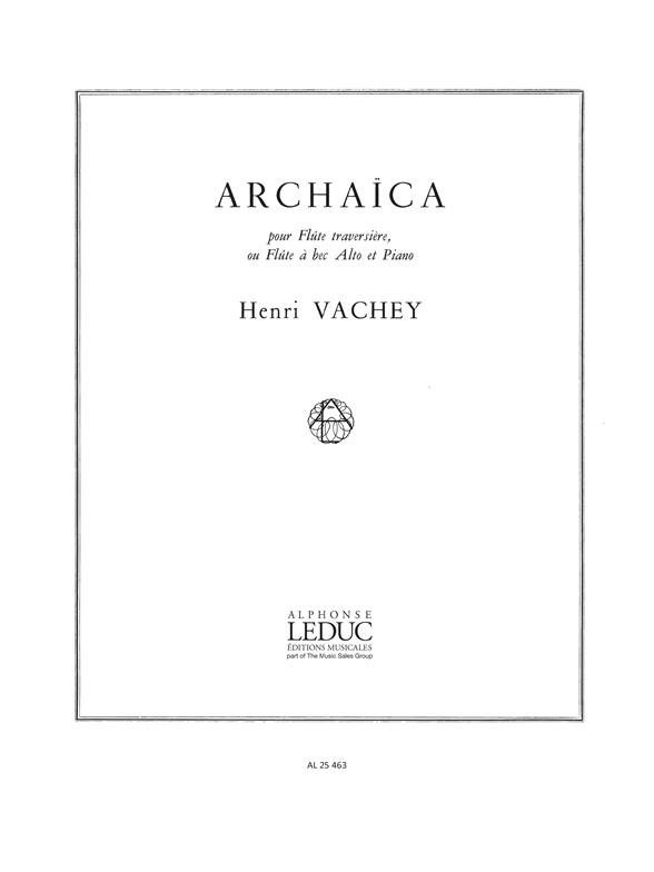 Henri Vachey: Archa?ca