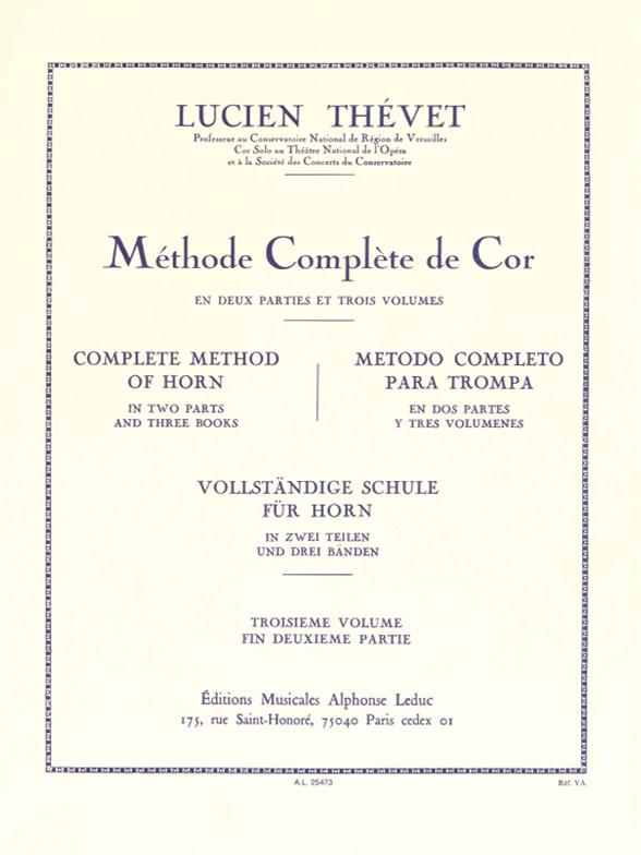 Thevet: Complete Method of Horn