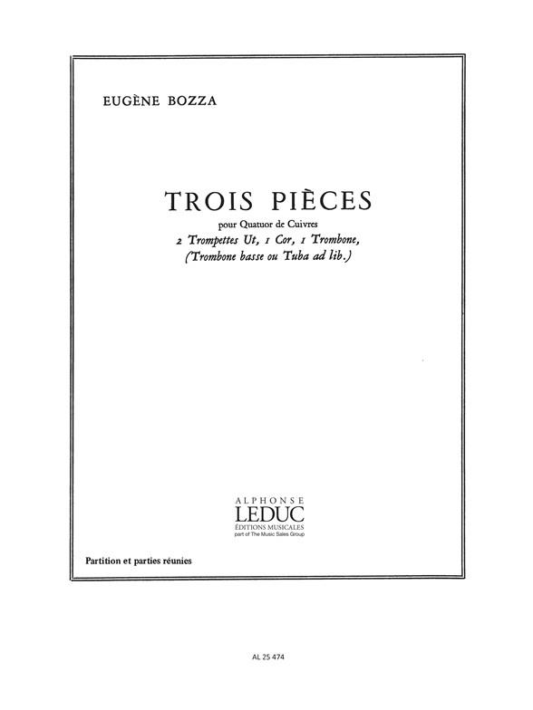 Eugène Bozza: 3 Pieces