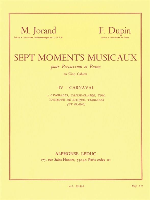 7 Moments musicaux Vol.4 - Ariette de Sophie