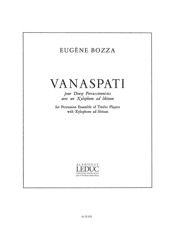 Eugène Bozza: Vanaspati