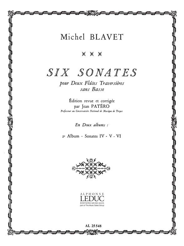 Michel Blavet: 6 Sonates Vol.2: No.4 – No.6
