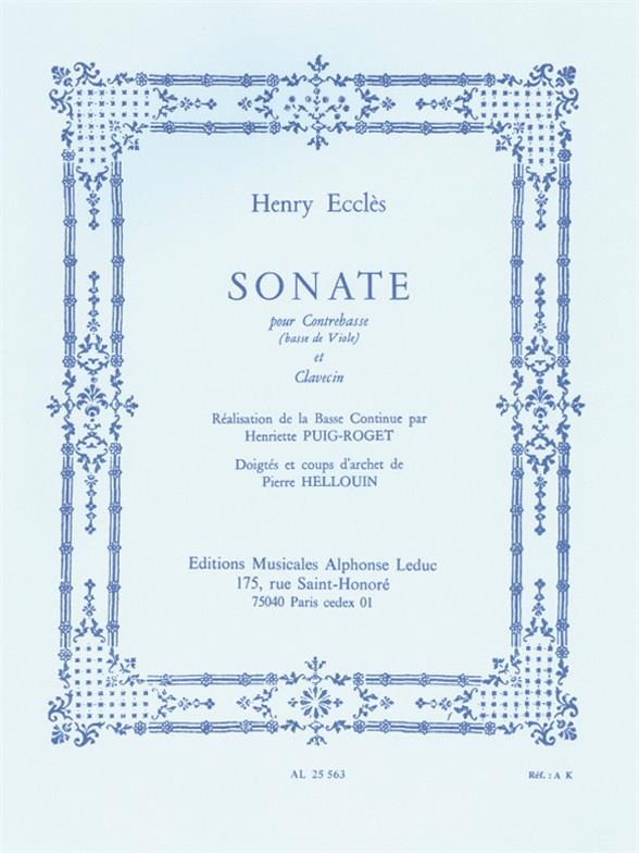 Henry Eccles: Sonate