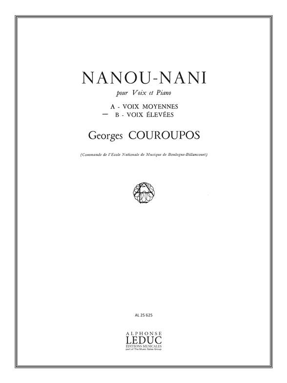 Georges Couroupos: Nanou-Nani