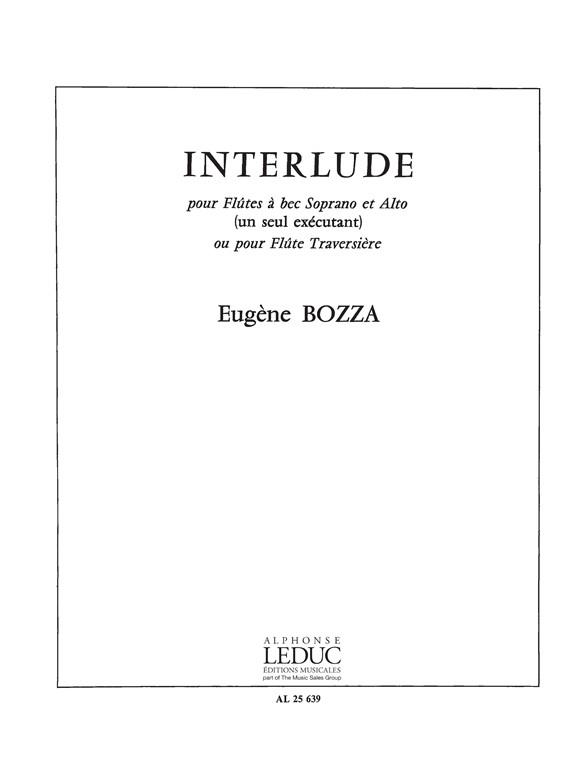 Eugène Bozza: Interlude