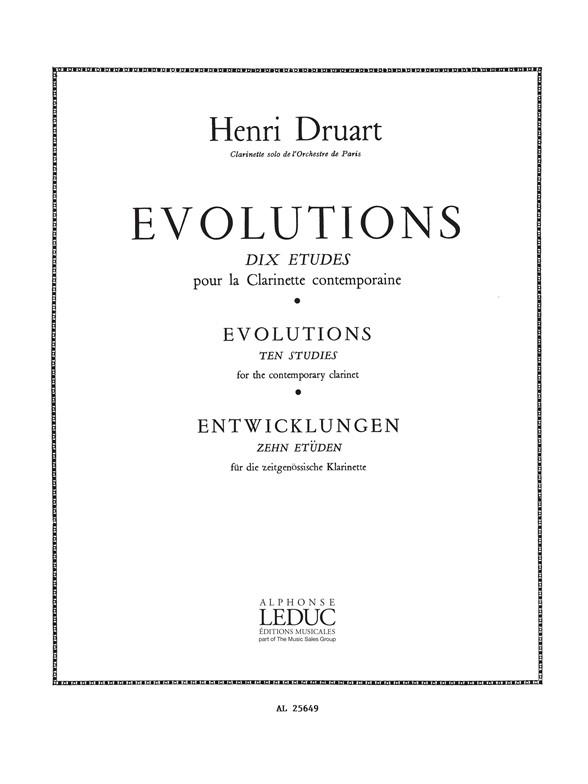 Druart: Evolutions -10 Etudes