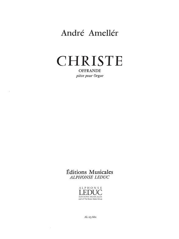 Ameller: Christe