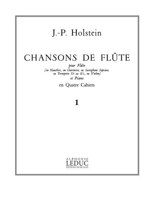 Jean-Paul Holstein: Chansons de Fl?te Vol.1